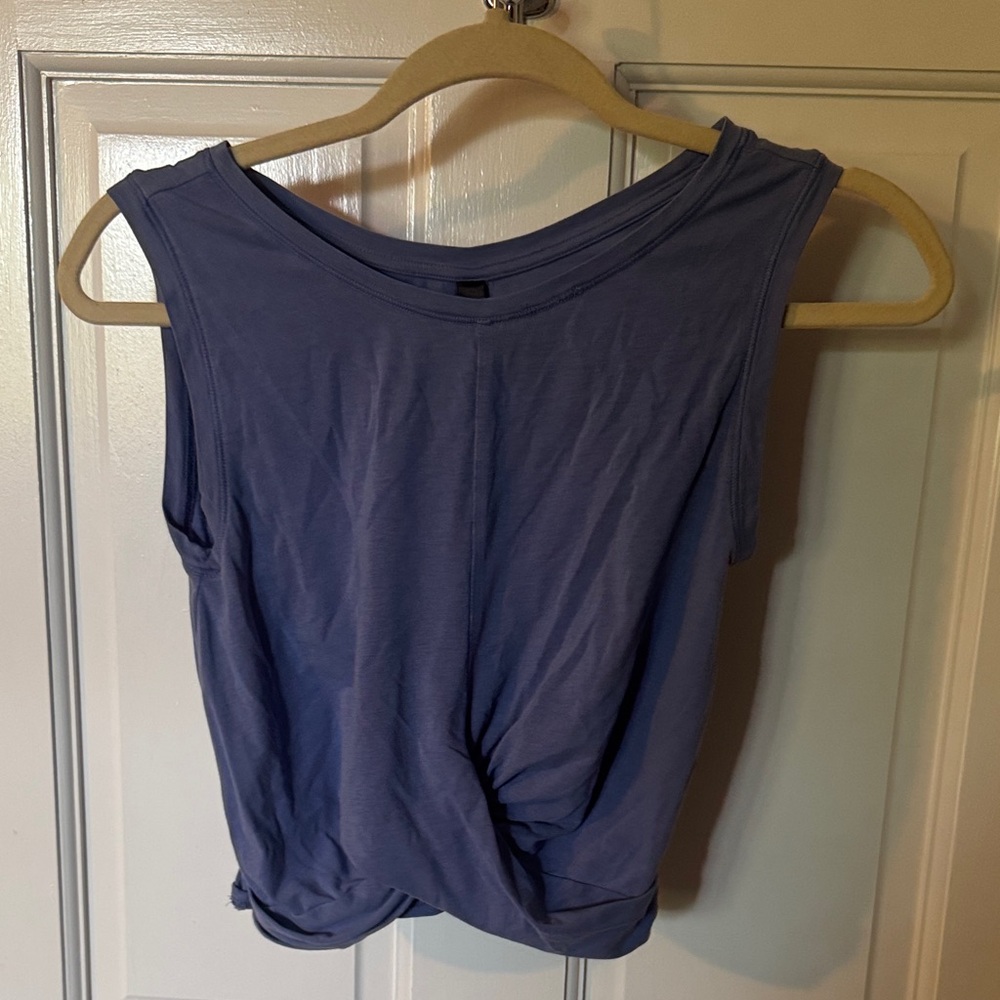 Periwinkle Blue Sleeveless Women's Top